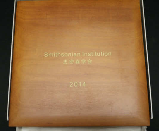 China 2014 5oz Silver Panda Smithsonian NGC PF 69 Ultra Cameo  B351