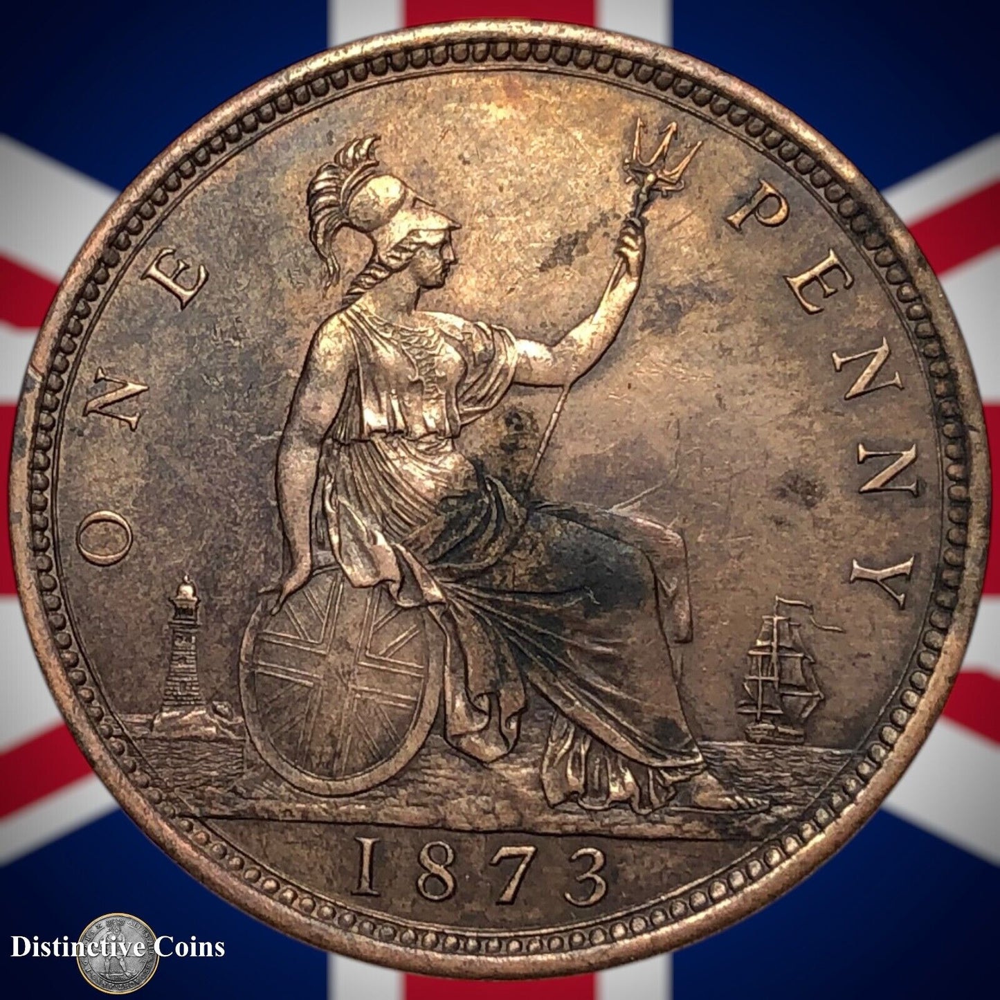 Great Britain 1873 Penny 1d GB6340