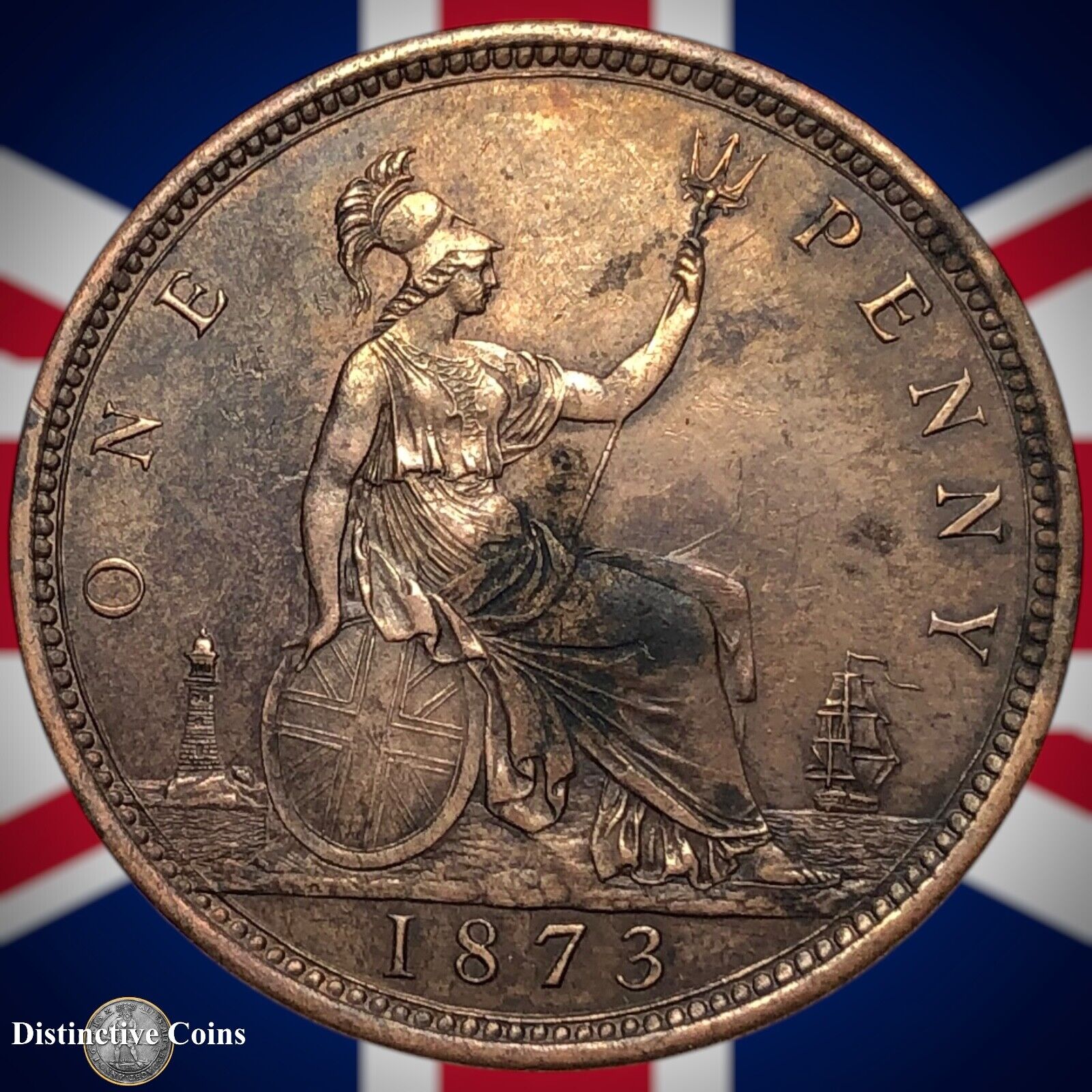 Great Britain 1873 Penny 1d GB6340