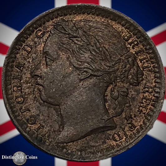 Great Britain 1885 Third Farthing 1/3 Penny GB3026