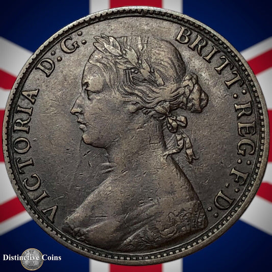 Great Britain 1874 H Half Penny 1/2d GB5510