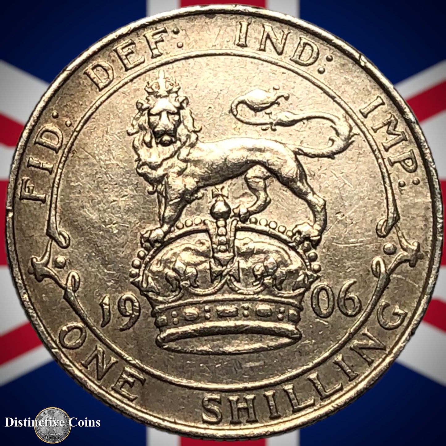 Great Britain 1906 British One Shilling GB0816