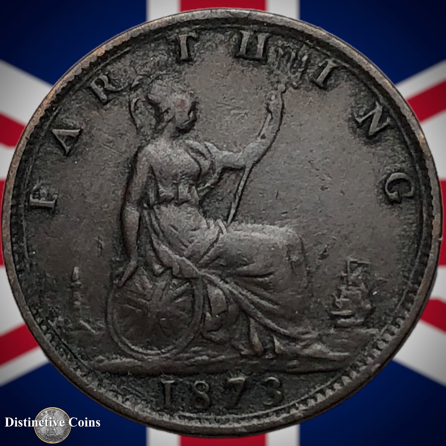 Great Britain 1873 Farthing 1/4d GB3681
