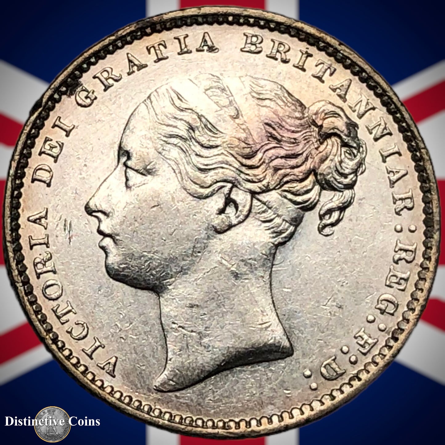 Great Britain 1883 British One Shilling GB0436