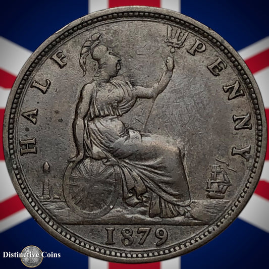 Great Britain 1879 Half Penny 1/2d GB5544