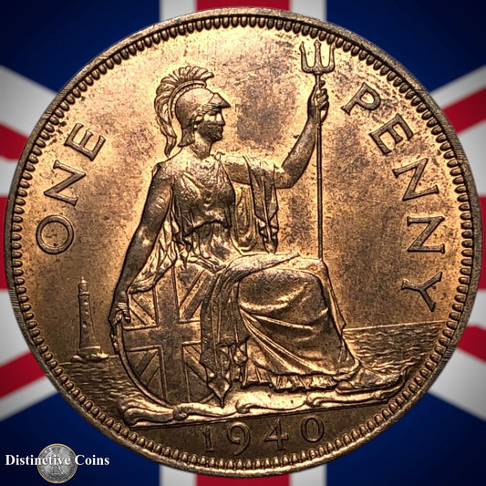 Great Britain 1940 Penny 1d GB7254