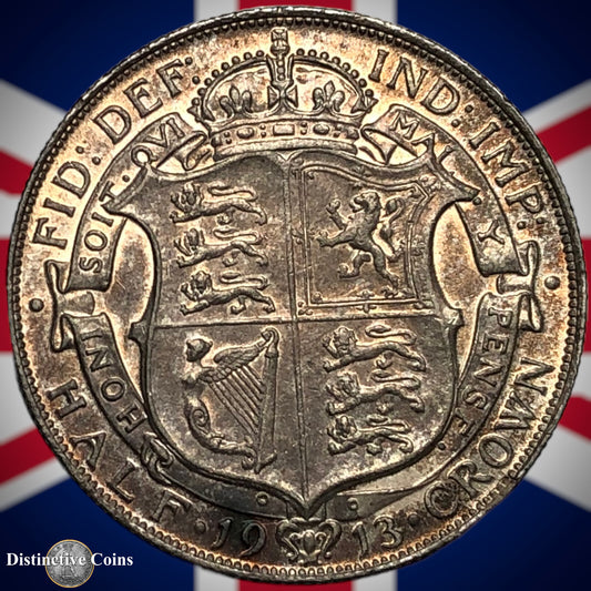 Great Britain 1913 Half Crown GB1235