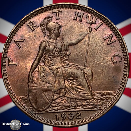 Great Britain 1932 Farthing 1/4d GB4930