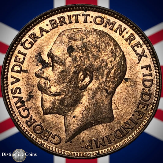 Great Britain 1924 Farthing 1/4d GB4797