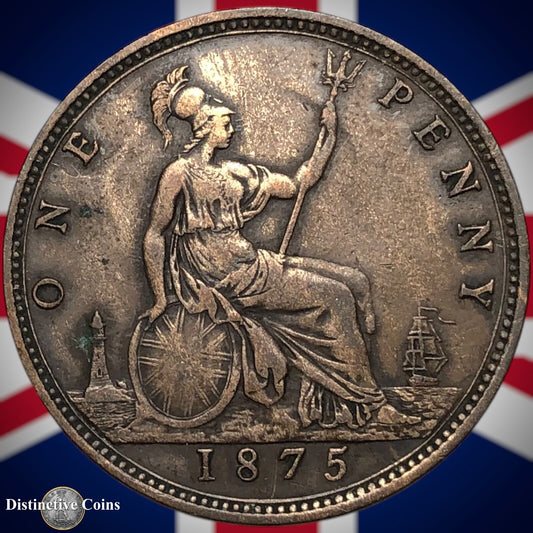 Great Britain 1875 Penny 1d GB6359