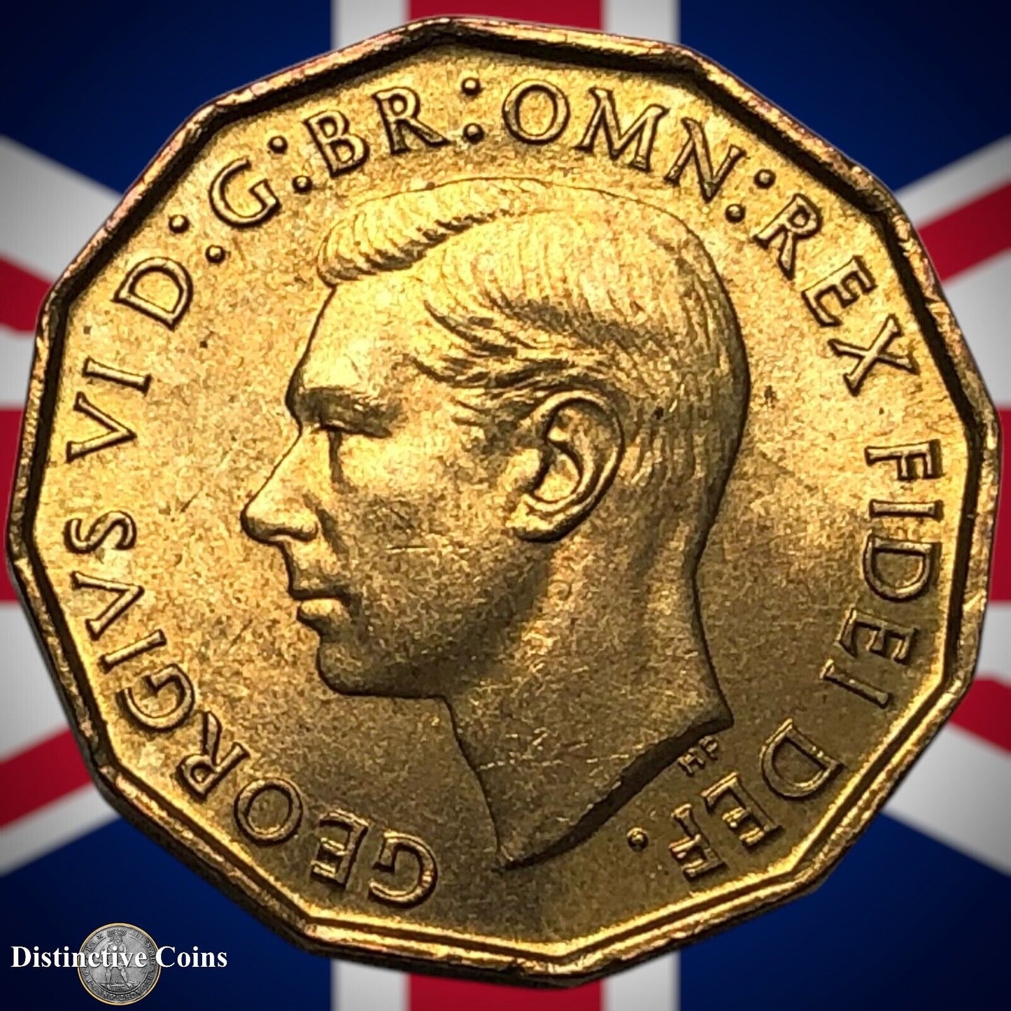 Great Britain 1952 Three Pence 3d GB7376