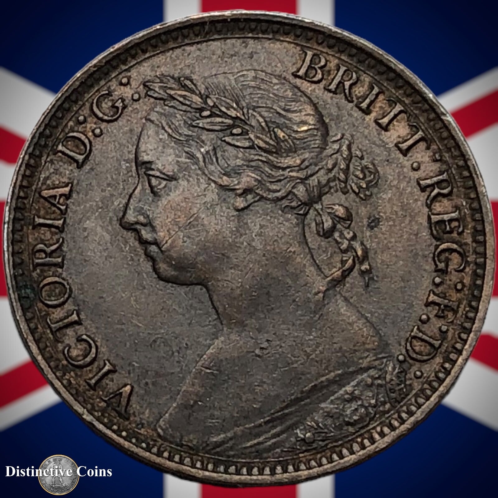 Great Britain 1881 H Farthing 1/4d GB3932