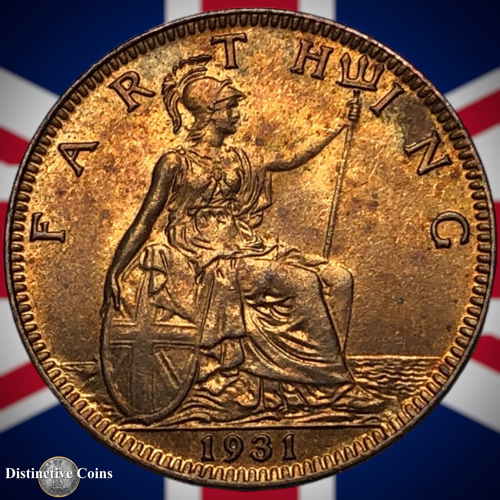 Great Britain 1931 Farthing 1/4d GB4902