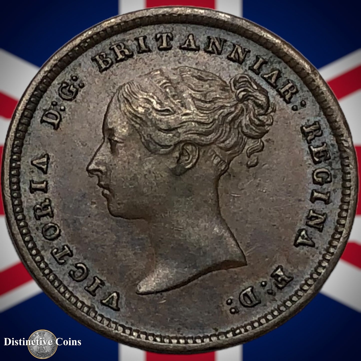 Great Britain 1842 Half Farthing 1/2 Penny GB3056