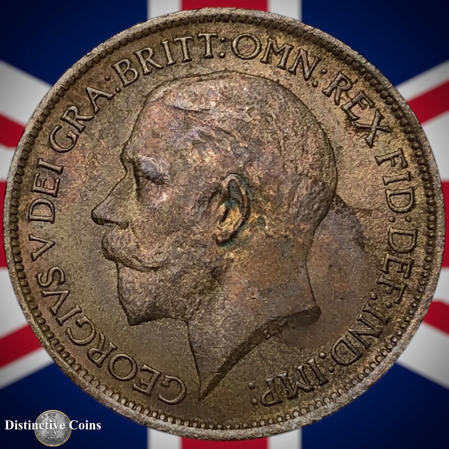 Great Britain 1919 Half Penny 1/2d GB5866