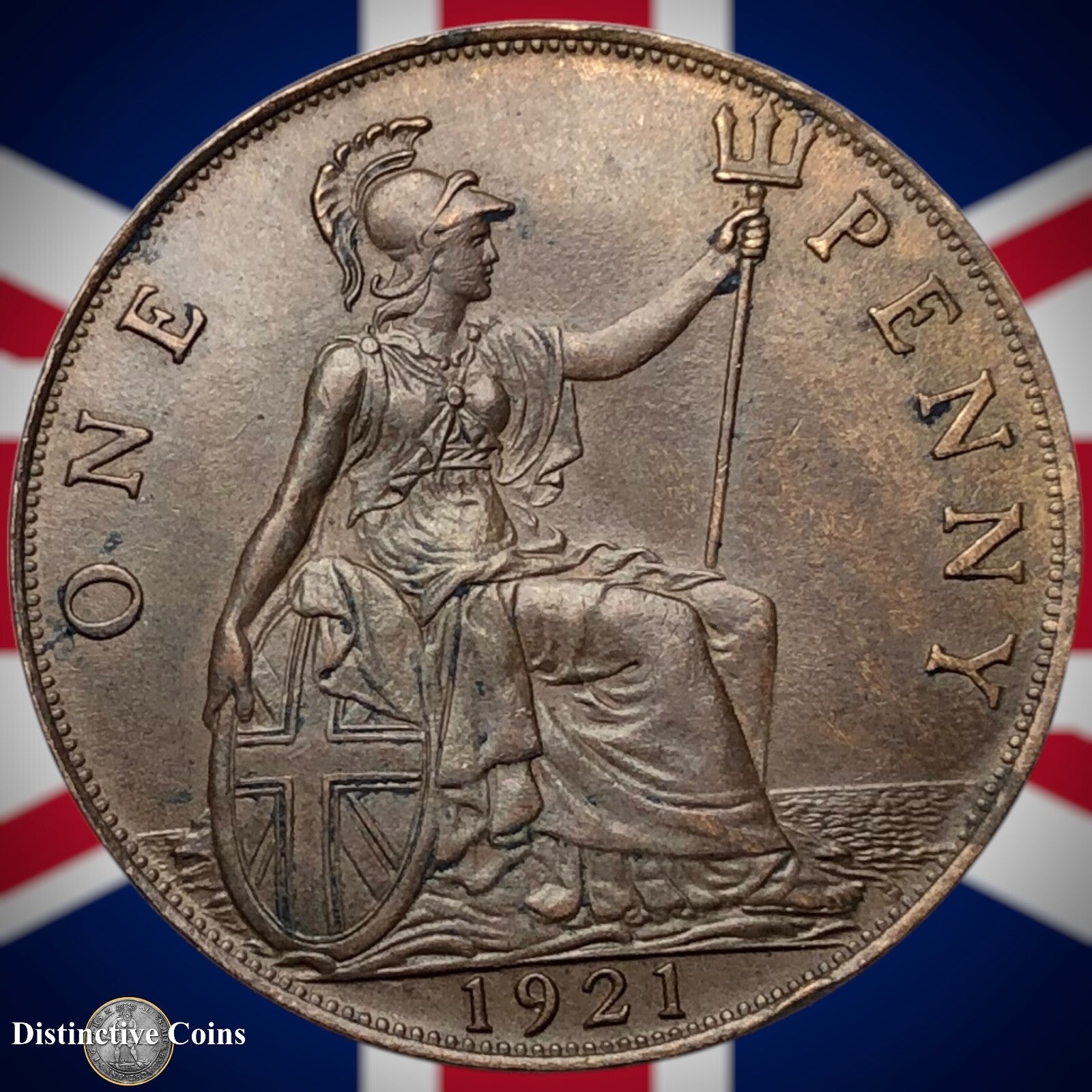Great Britain 1921 Penny 1d GB6987