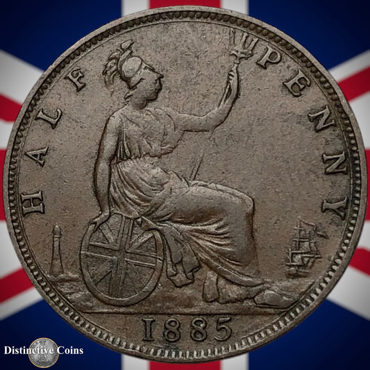 Great Britain 1885 Half Penny 1/2d GB5570