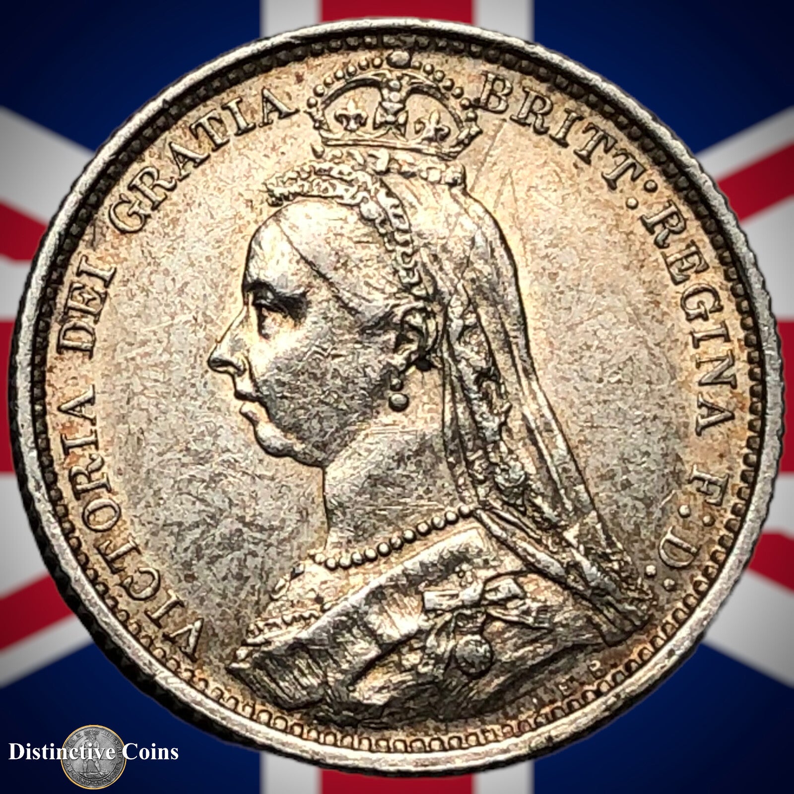 Great Britain 1887 Six Pence GB2667