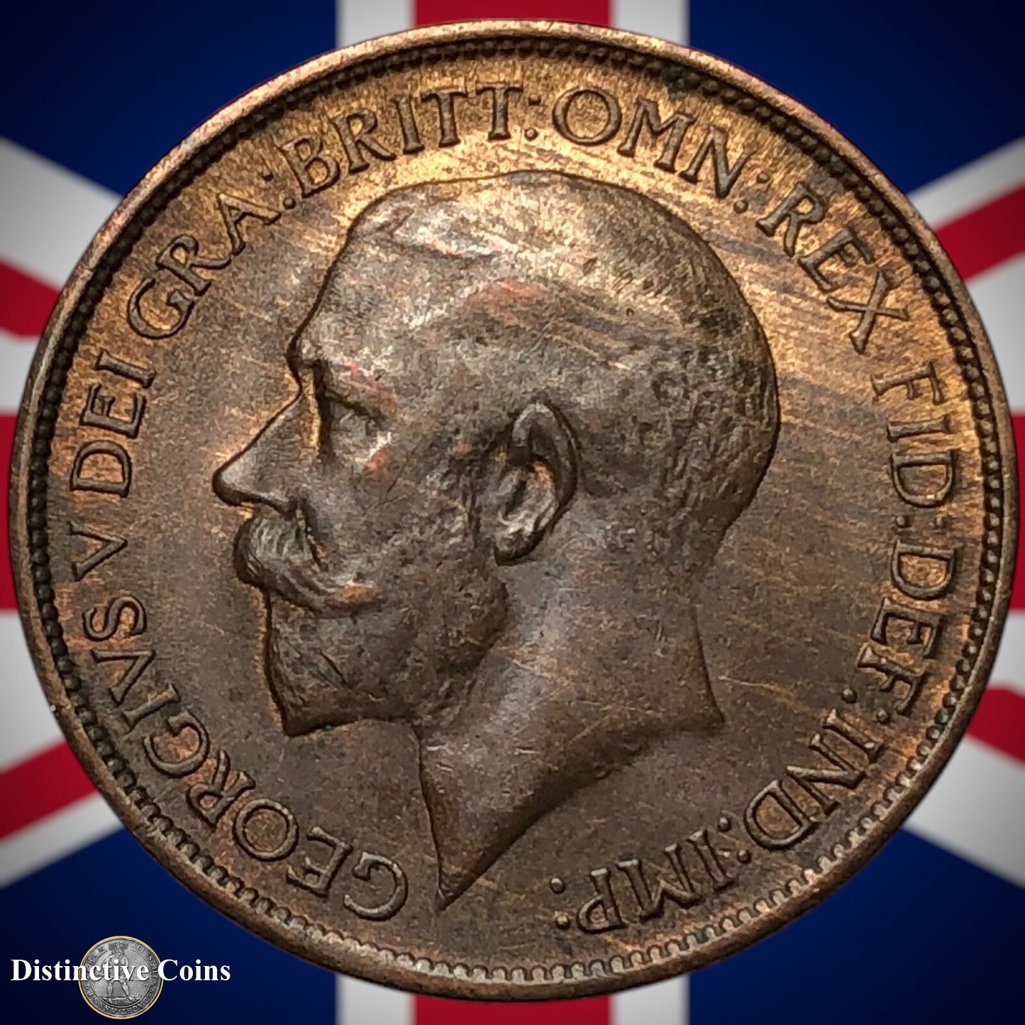 Great Britain 1921 Half Penny 1/2d GB5889