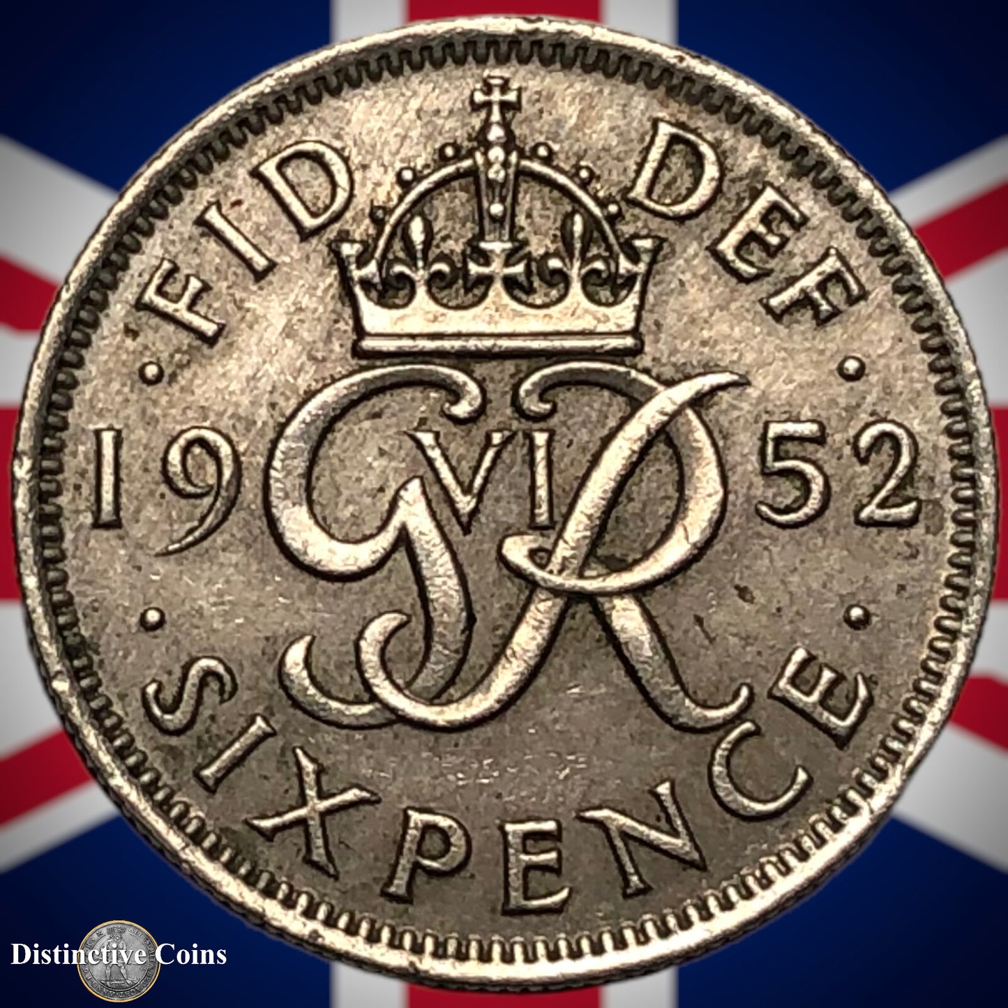 Great Britain 1952 Six Pence GB1811
