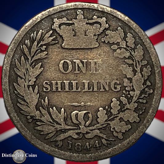 Great Britain 1844 British One Shilling GB0184