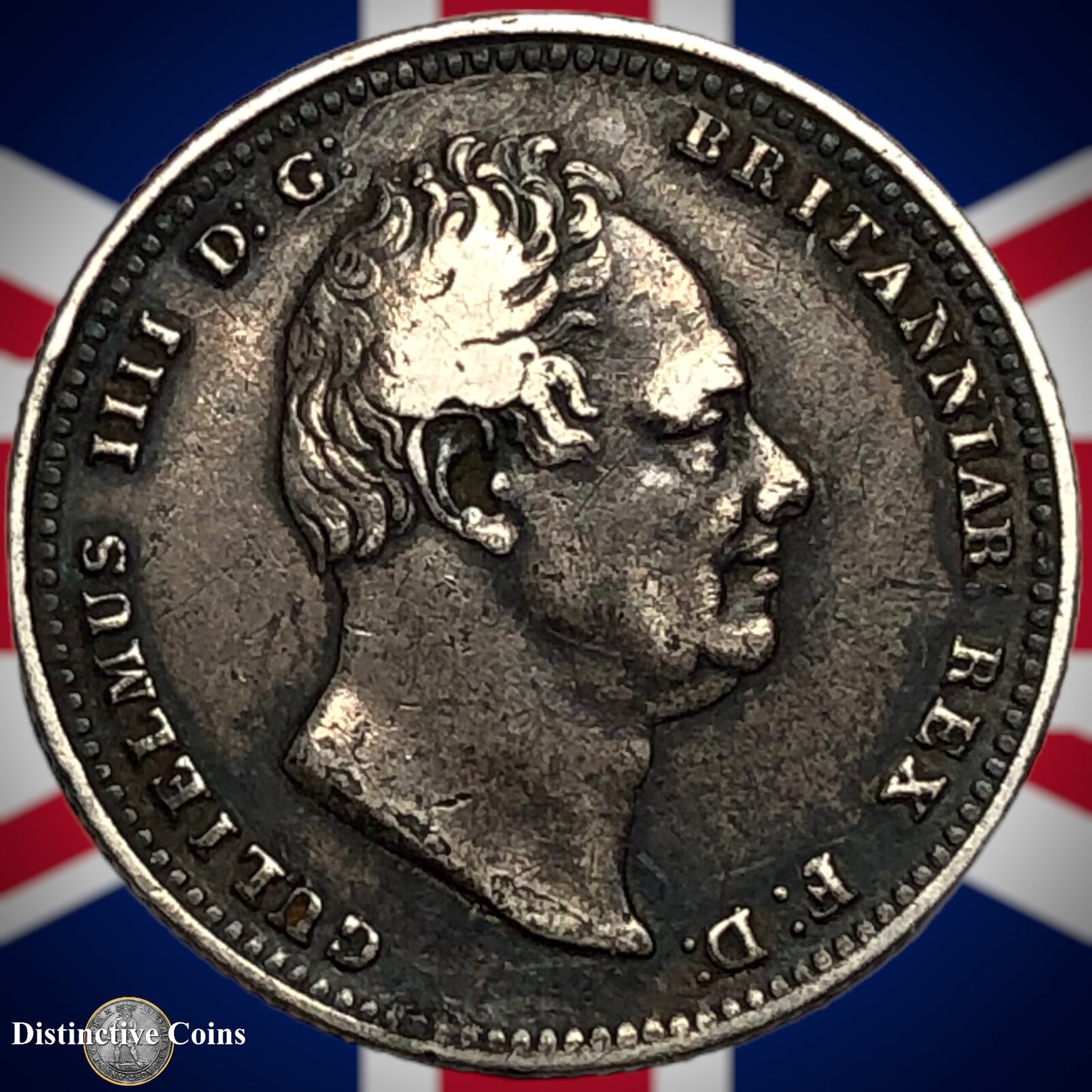 Great Britain 1837 British One Shilling GB0135