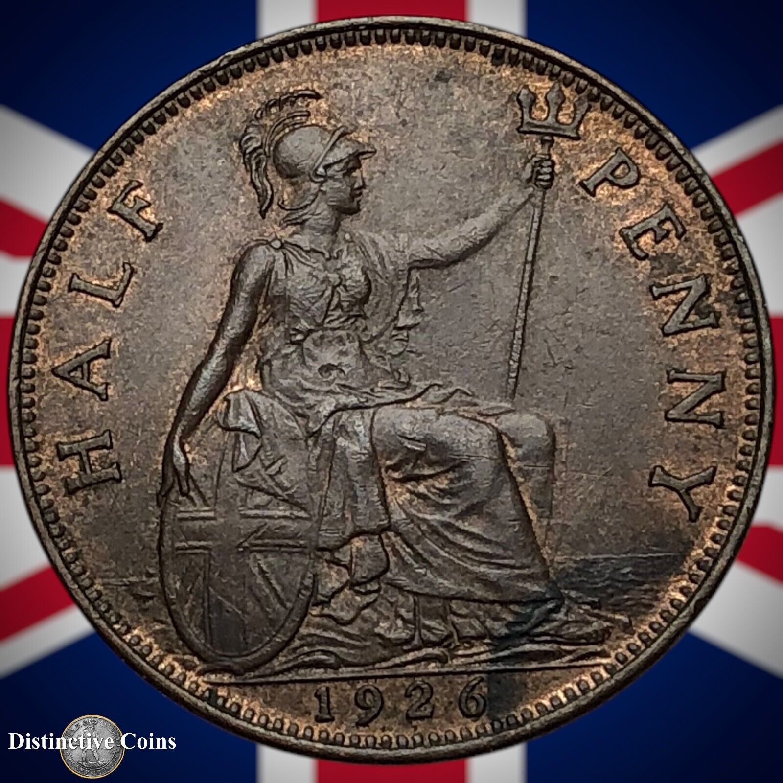 Great Britain 1926 Half Penny 1/2d GB5921