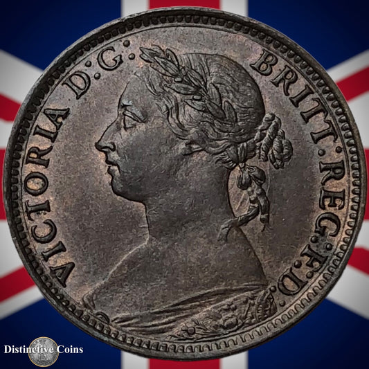 Great Britain 1884 Farthing 1/4d GB4136