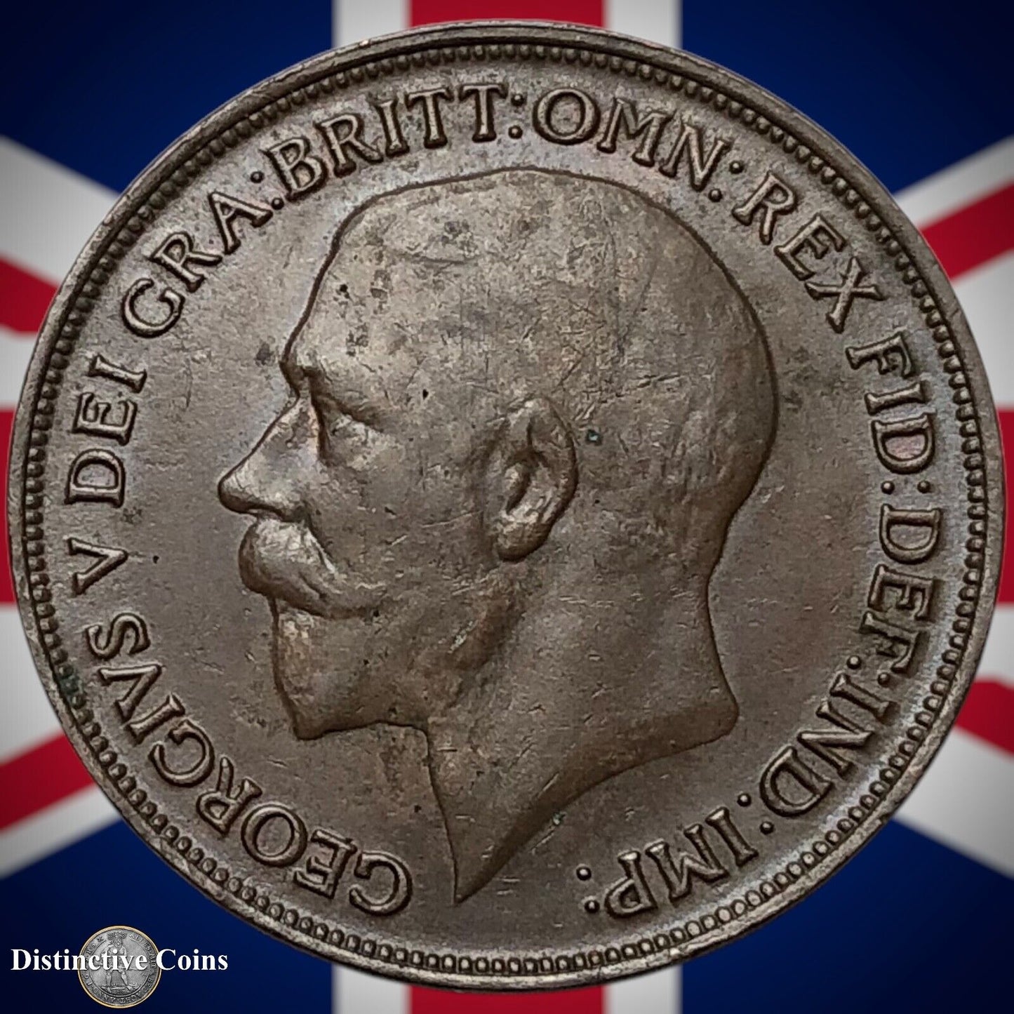 Great Britain 1918 Penny 1d GB6870