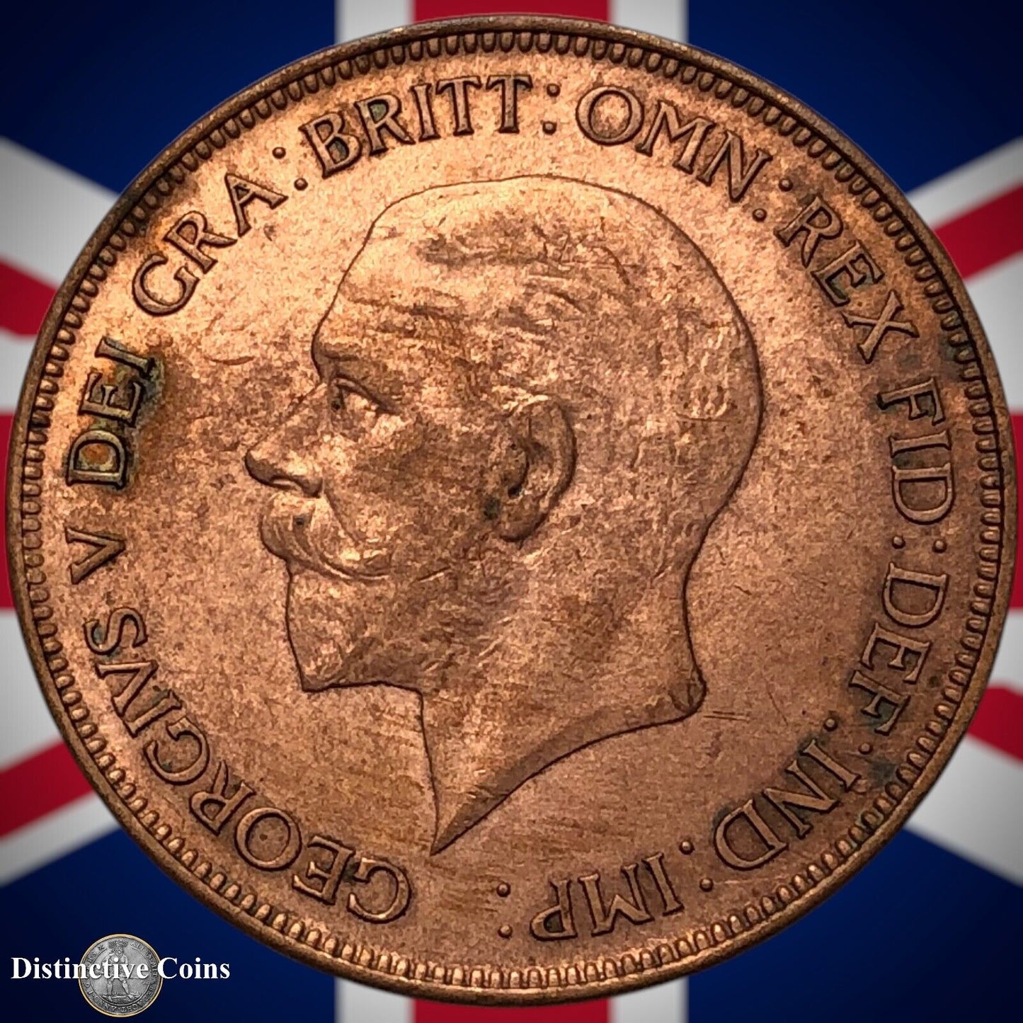 Great Britain 1928 Penny 1d GB7080