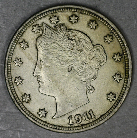 US 1911 Liberty Nickel Streak  A3318