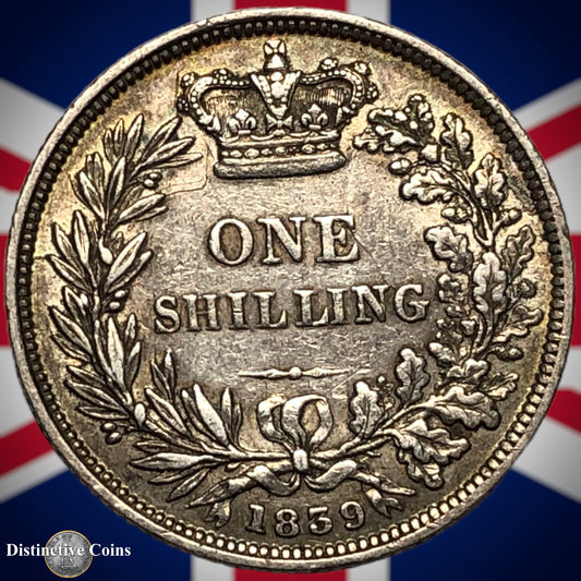 Great Britain 1839 British One Shilling GB0150