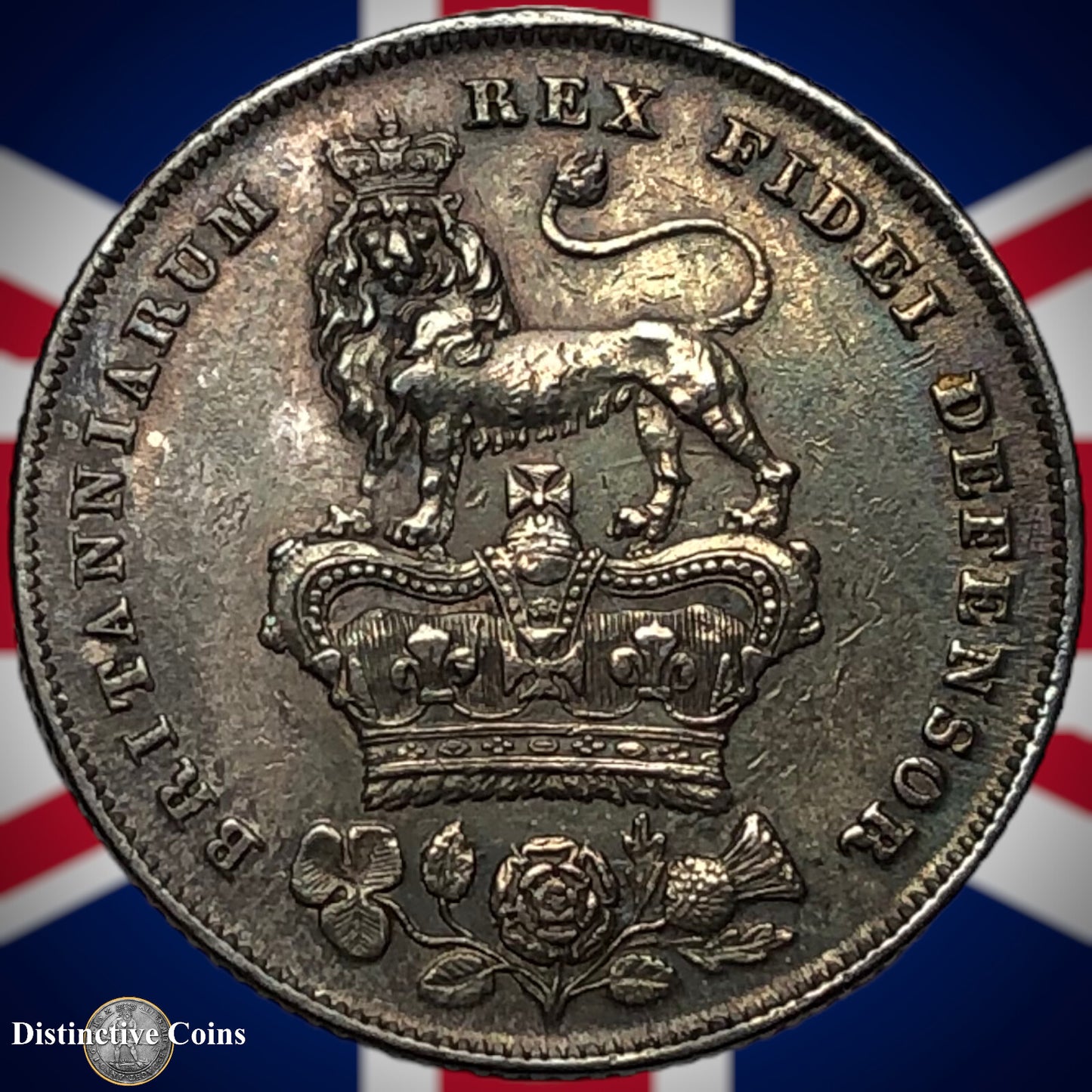 Great Britain 1829 British One Shilling GB0108