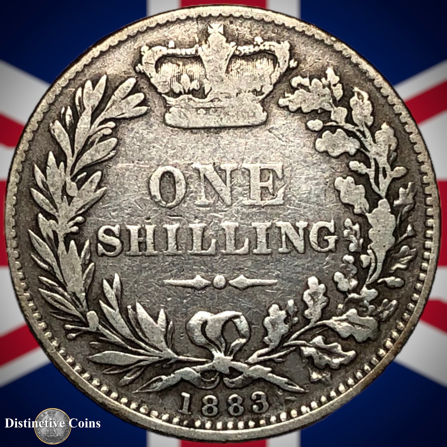 Great Britain 1883 British One Shilling GB0414