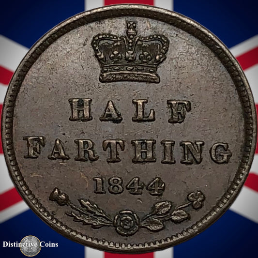 Great Britain 1844 Half Farthing 1/2 Penny GB3129