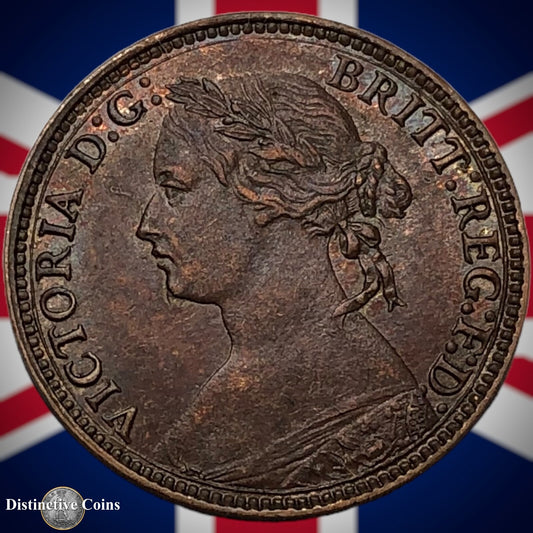 Great Britain 1874 H Farthing 1/4d GB3722