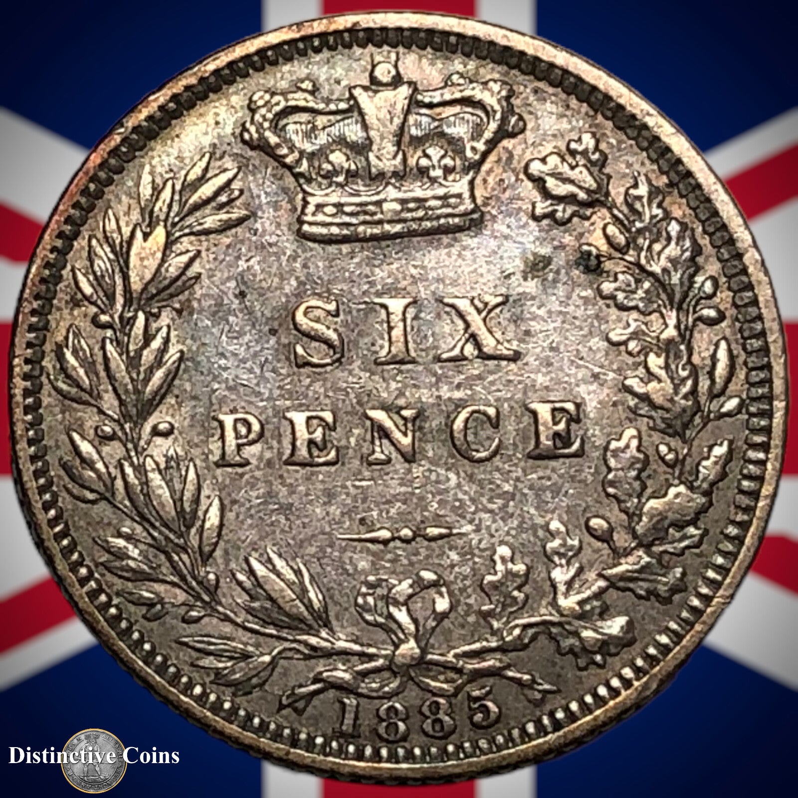 Great Britain 1885 Six Pence GB2637