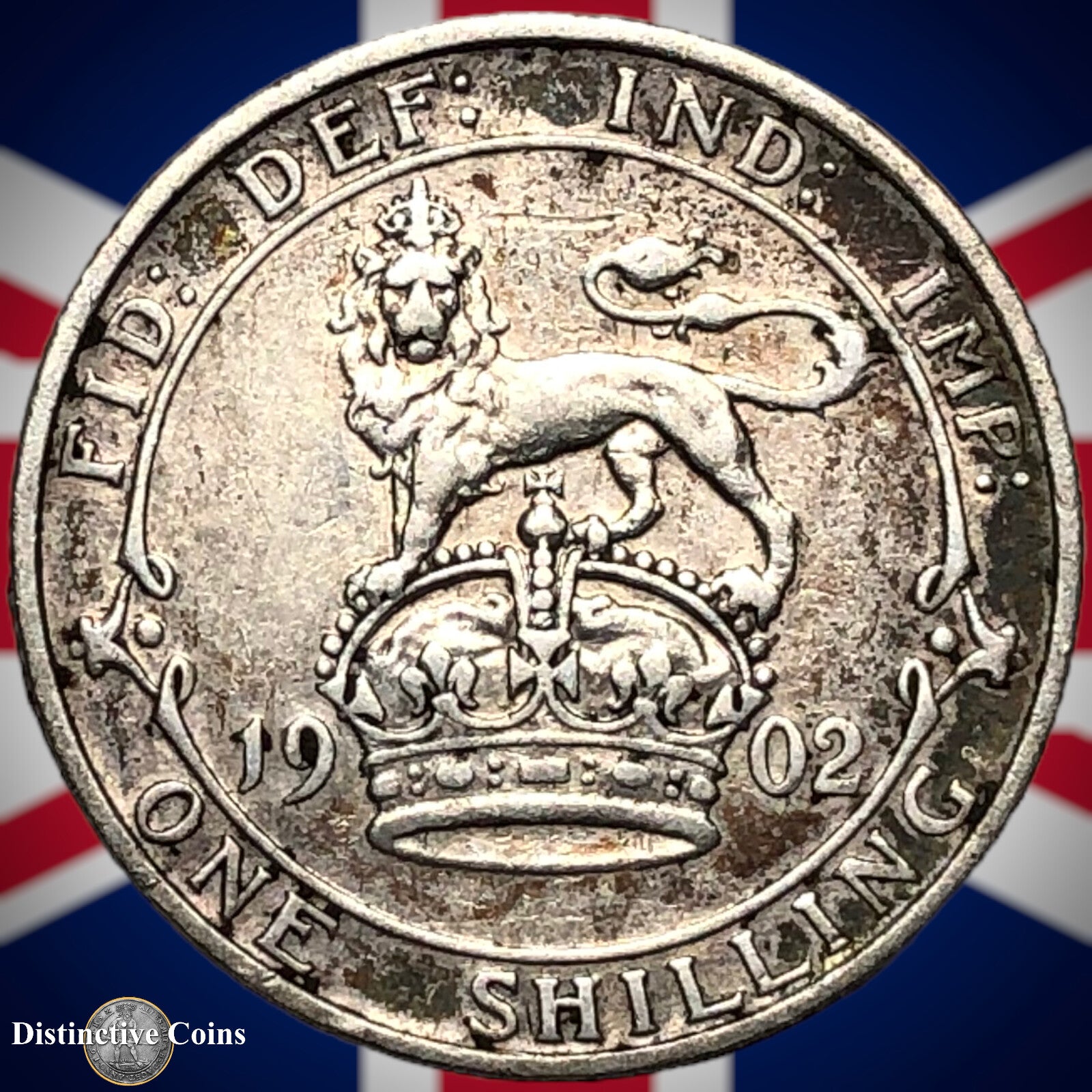 Great Britain 1902 British One Shilling GB0743