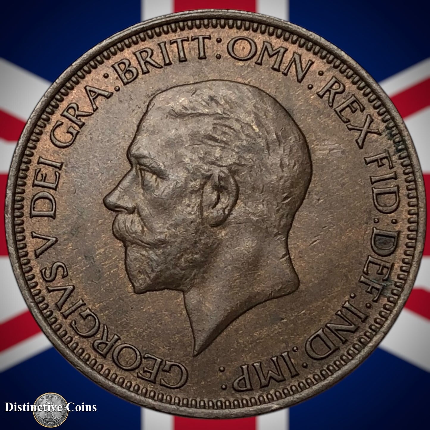 Great Britain 1936 Half Penny 1/2d GB5989