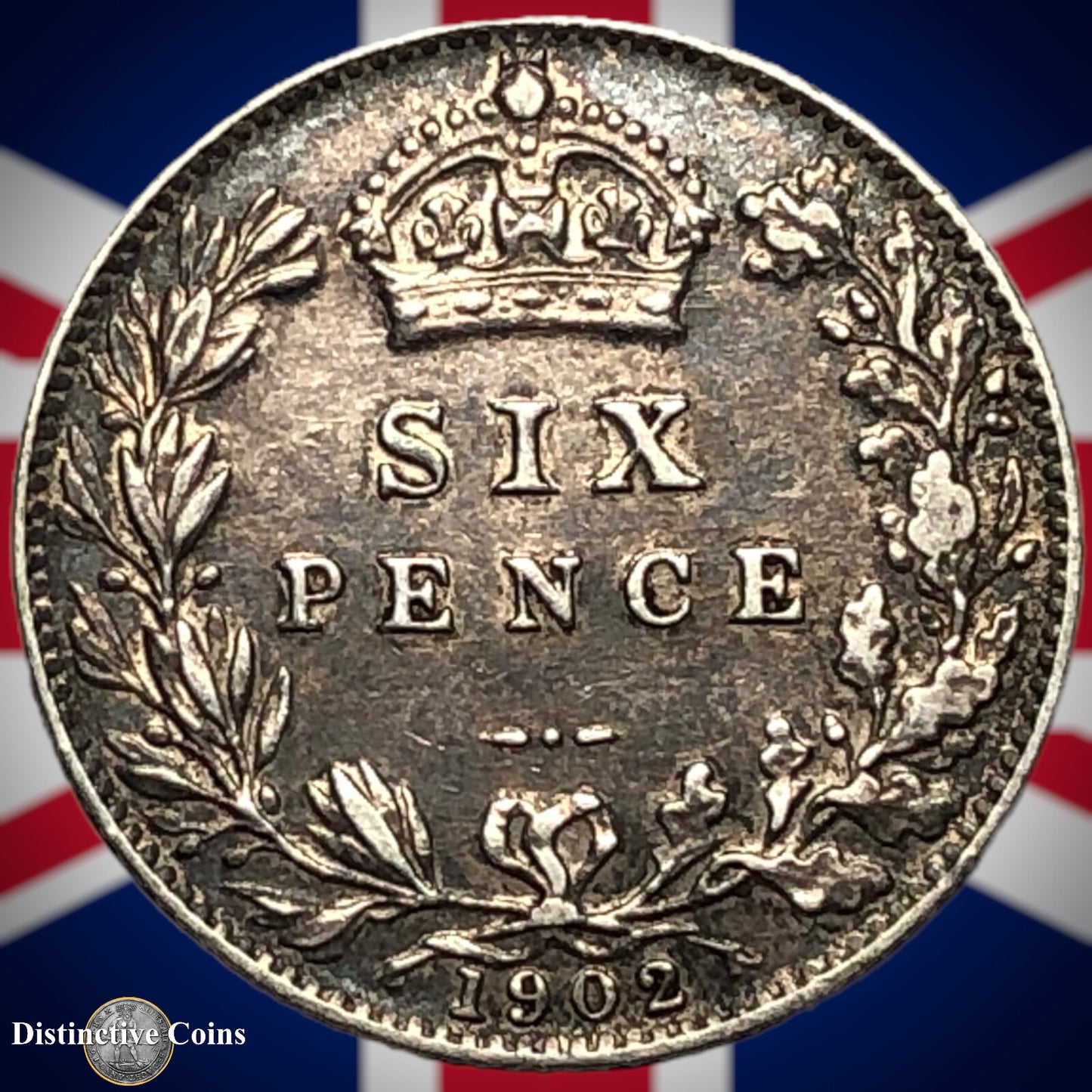 Great Britain 1902 Six Pence GB1501