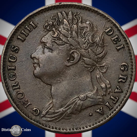 Great Britain 1826 Farthing 1/4d GB3324