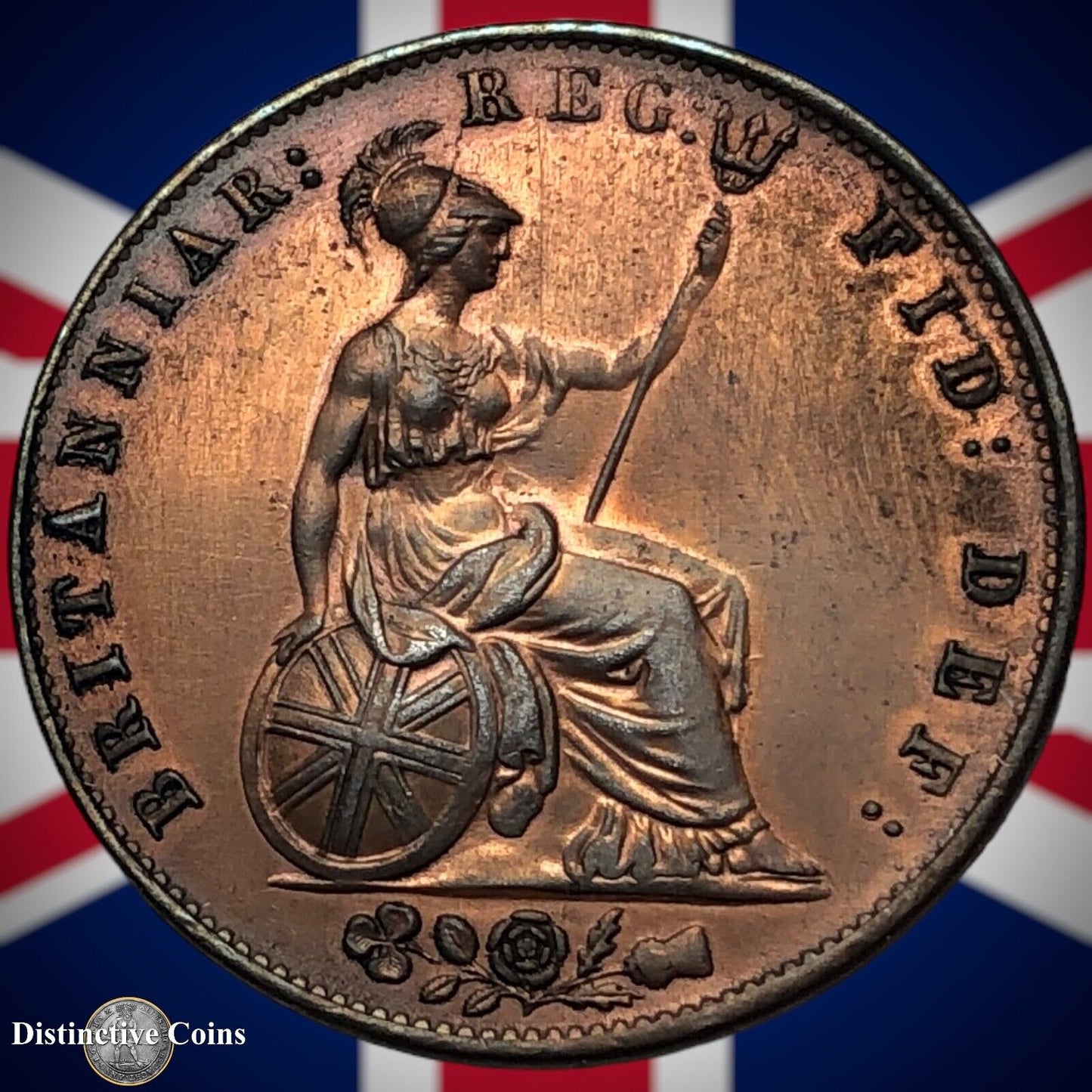 Great Britain 1841 Half Penny 1/2d GB5235