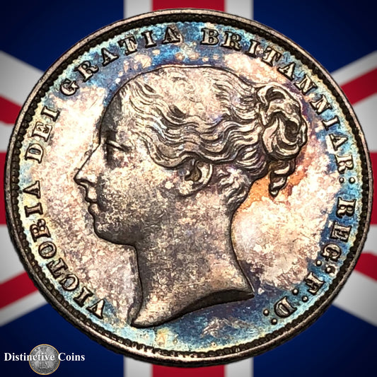 Great Britain 1865 British One Shilling GB0284