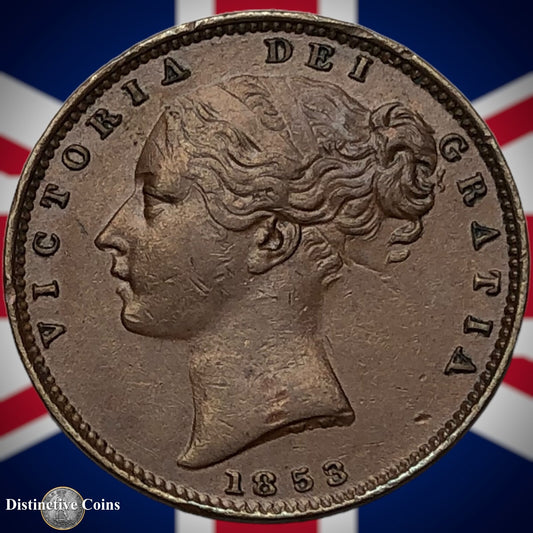 Great Britain 1853 Farthing 1/4d GB3445