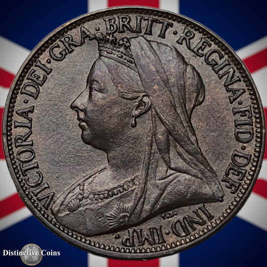 Great Britain 1901 Farthing 1/4d GB4496