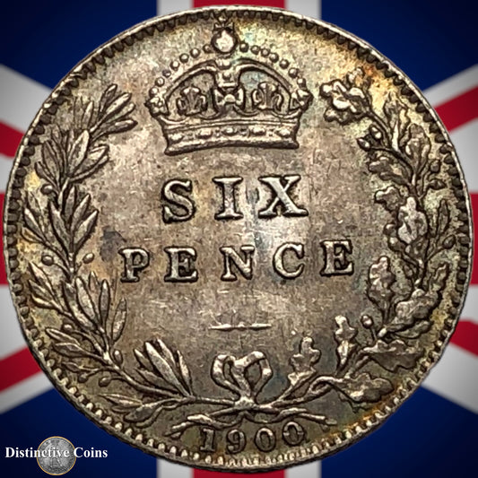 Great Britain 1900 Six Pence GB1482