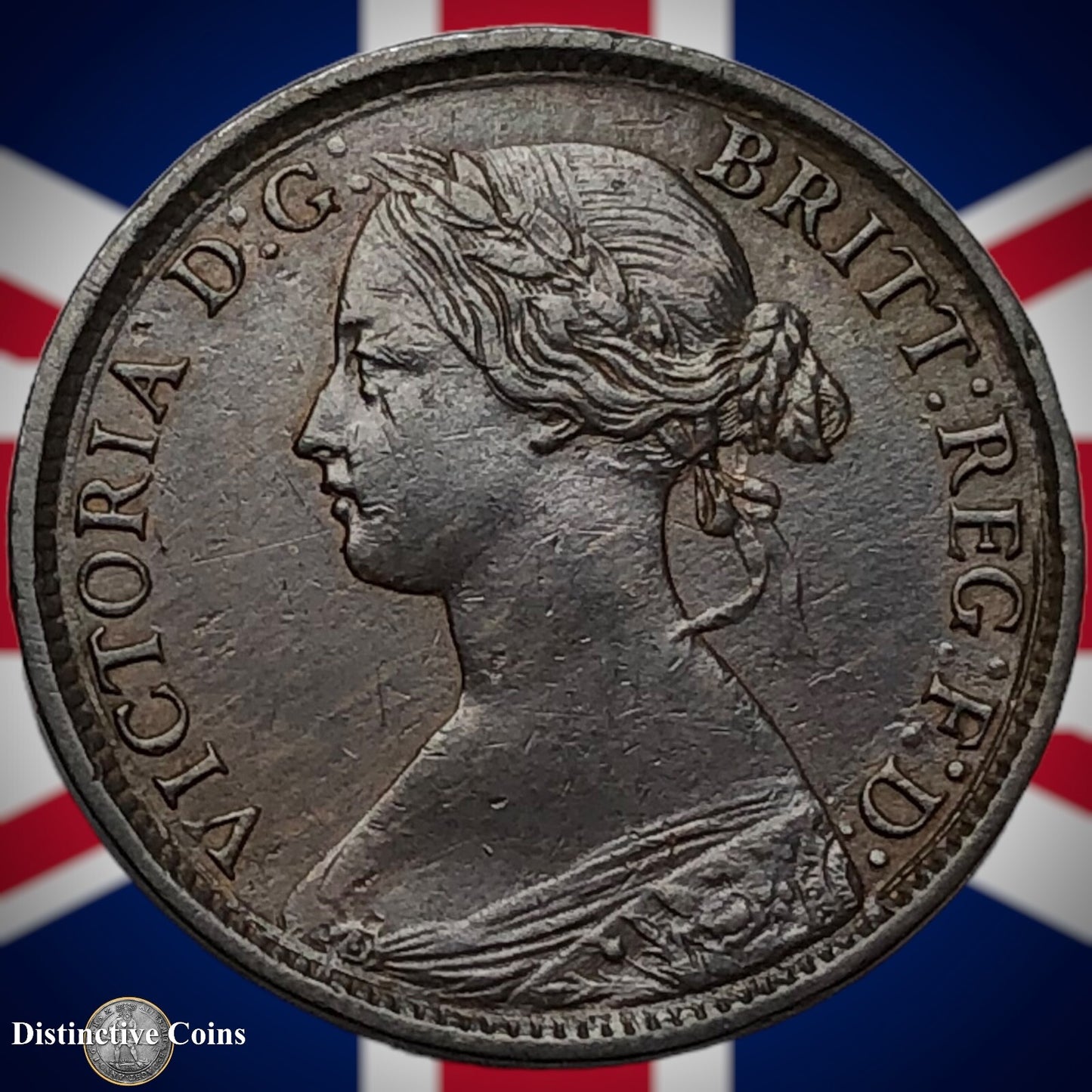 Great Britain 1862 Farthing 1/4d GB3501