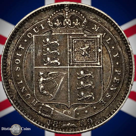 Great Britain 1889 British One Shilling GB0549