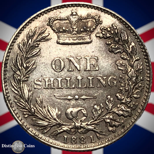 Great Britain 1881 British One Shilling GB0409