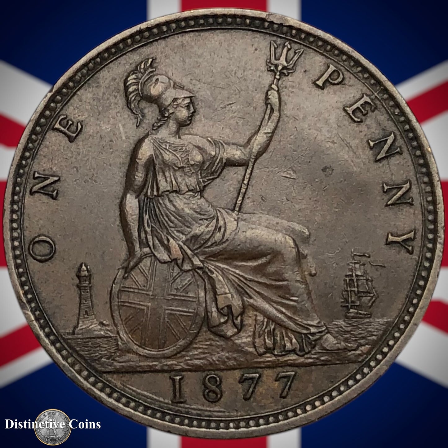 Great Britain 1877 Penny 1d GB6397